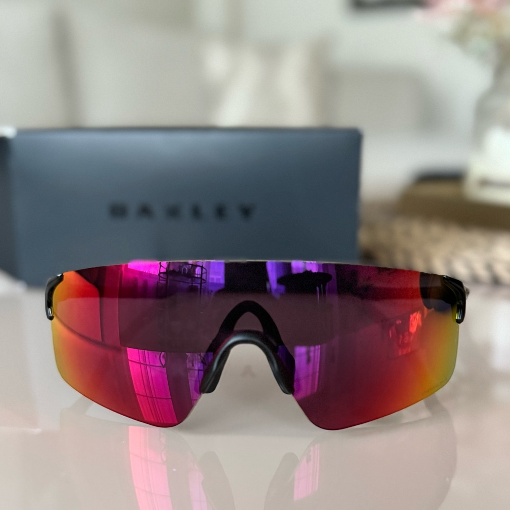 Oakley Sunglasses with Vibrant Red and Yellow Lenses